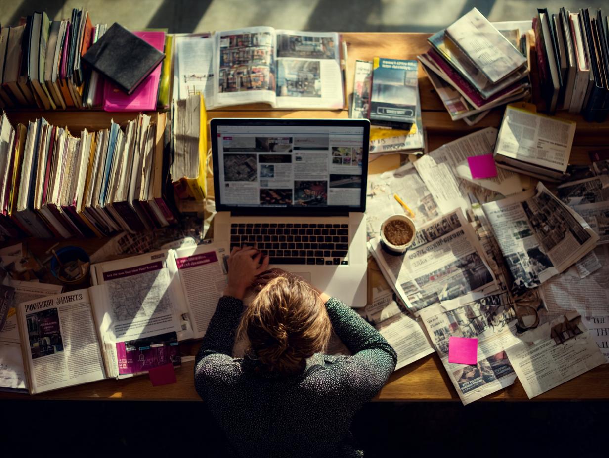 Занятие по журналистике